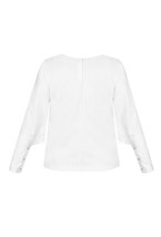 Shirt with decorative cuffs - photo 31827