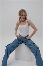 BLOOM corset top white - photo 31860