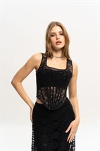 LIME Lace Corset Top - photo 31910