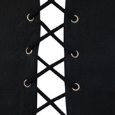 Straight corset top with lacing - photo 32026