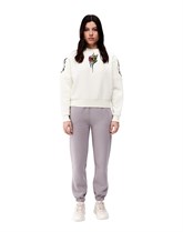 Straight pants with elastic band - photo 32454