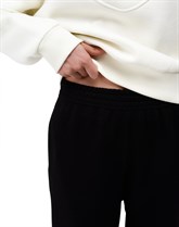 Straight pants with elastic band - photo 32457