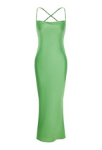 Green midi dress - photo 35929