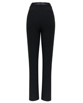 Pants with leather belt - photo 36116