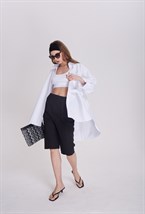 Knitted comb top top - photo 36359