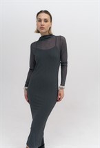 Dress GREY EVEN - photo 37131