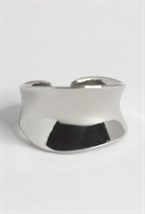 Wide sterling silver ring - photo 39525