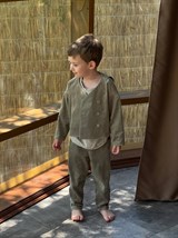 Corduroy trousers for boy and girl - photo 42935