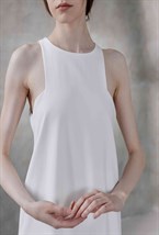 TOTAL WHITE dress - photo 43721