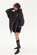 Hoodie with garters - photo 50320