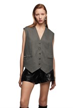 Chef's striped vest - photo 50381