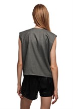 Chef's striped vest - photo 50383