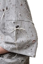 Three-dimensional hole punch T-shirt - photo 50386