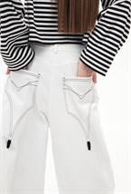 Jeans with garters - photo 50482