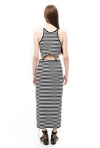 Ribbed cut-out skirt - photo 50532