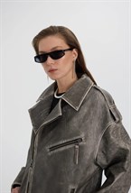 Dad's leather jacket - photo 50620