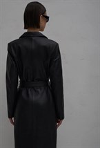 Leather raincoat - photo 50750