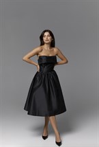 Puffy dress with a lapel - photo 55203