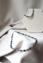 Gray Minimalism Necklace - photo 55408