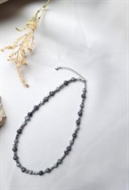 Gray Minimalism Necklace - photo 55411