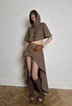 Cindy brown skirt - photo 55521