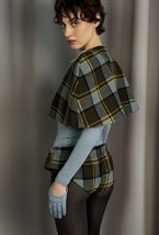 Peggy Plaid cape - photo 55529