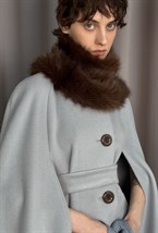 Gaby blue cape - photo 55536