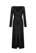 Leather dress - photo 56024