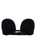 Silk top with rhinestones - photo 56032