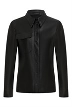 Leather shirt - photo 56045