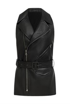 Leather vest - photo 56048