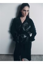 Leather vest - photo 56051