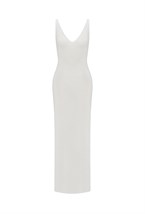 Maxi dress milk - photo 56340