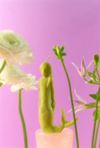 Beeswax candle "Amushka" - photo 56376