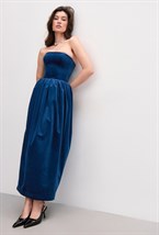 BLUE VELVET dress - photo 57560
