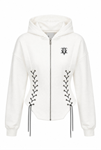 Hoodie with eyelets - photo 57896
