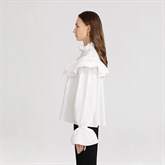 White Charlotte blouse - photo 6204