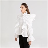 Black Victoria Blouse - photo 6443