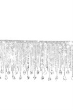 Strappy mini dress with fringes - photo 6677