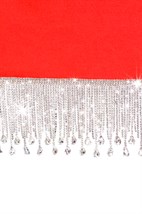 Mini Strapless Mini Dress with Fringe - photo 6686