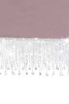 Strapless Mini Dress with Fringe - photo 6689