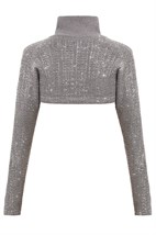 Cropped sweater honeycomb - photo 6918