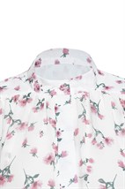 Floral print Floor-length sultry dress - photo 7784