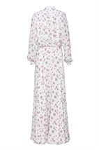 Floral print Floor-length sultry dress - photo 7786