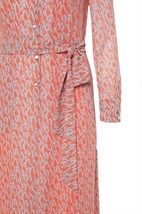 Stretchy floor-length dress with long sleeves - photo 7793