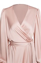 Flowing Midi Halter Dress with Waist Belt - photo 7797