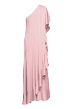 Open Back One Shoulder Dress - photo 7805