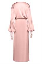 Beach Nude with Belt and Tassels on Sleeves - photo 7809