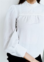shirt with lace - photo 9339